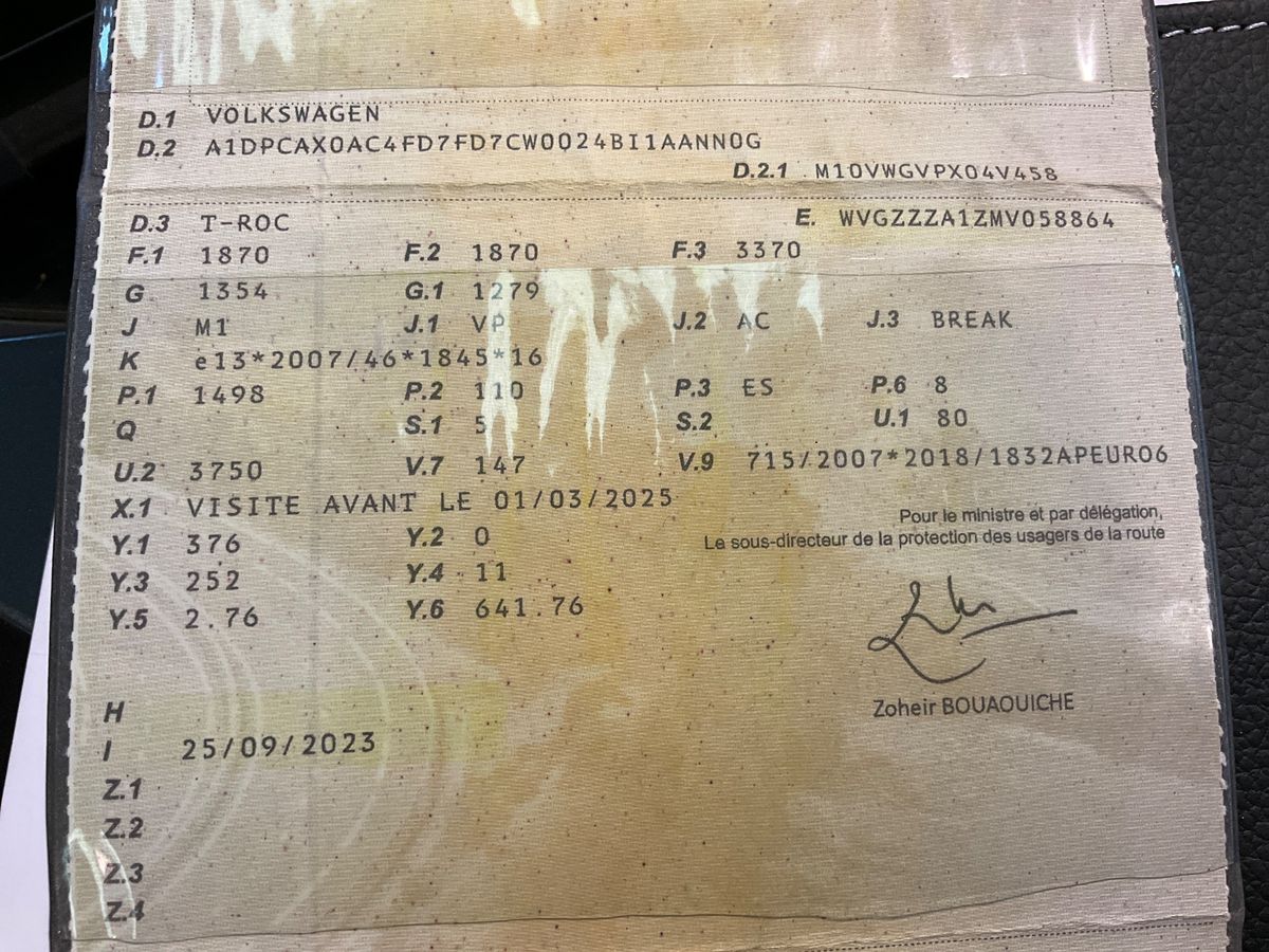 1º matriculación