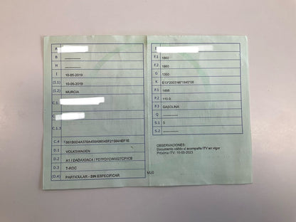 1º matriculación