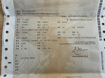 1º matriculación