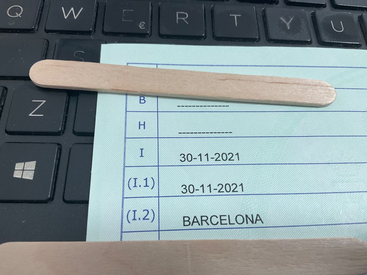 1º matriculación