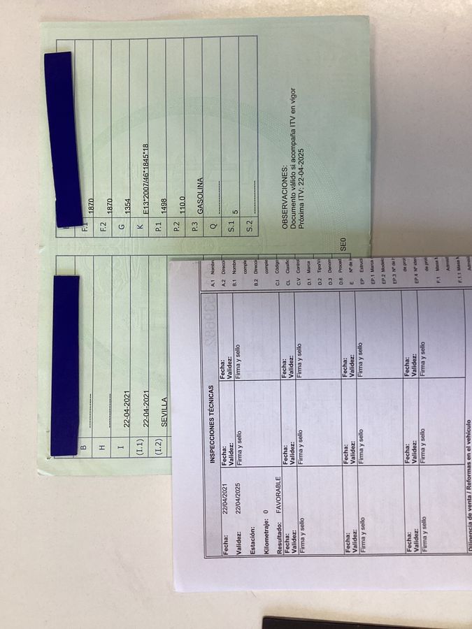 1º matriculación