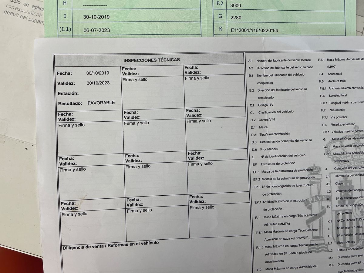 1º matriculación