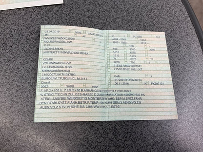1º matriculación