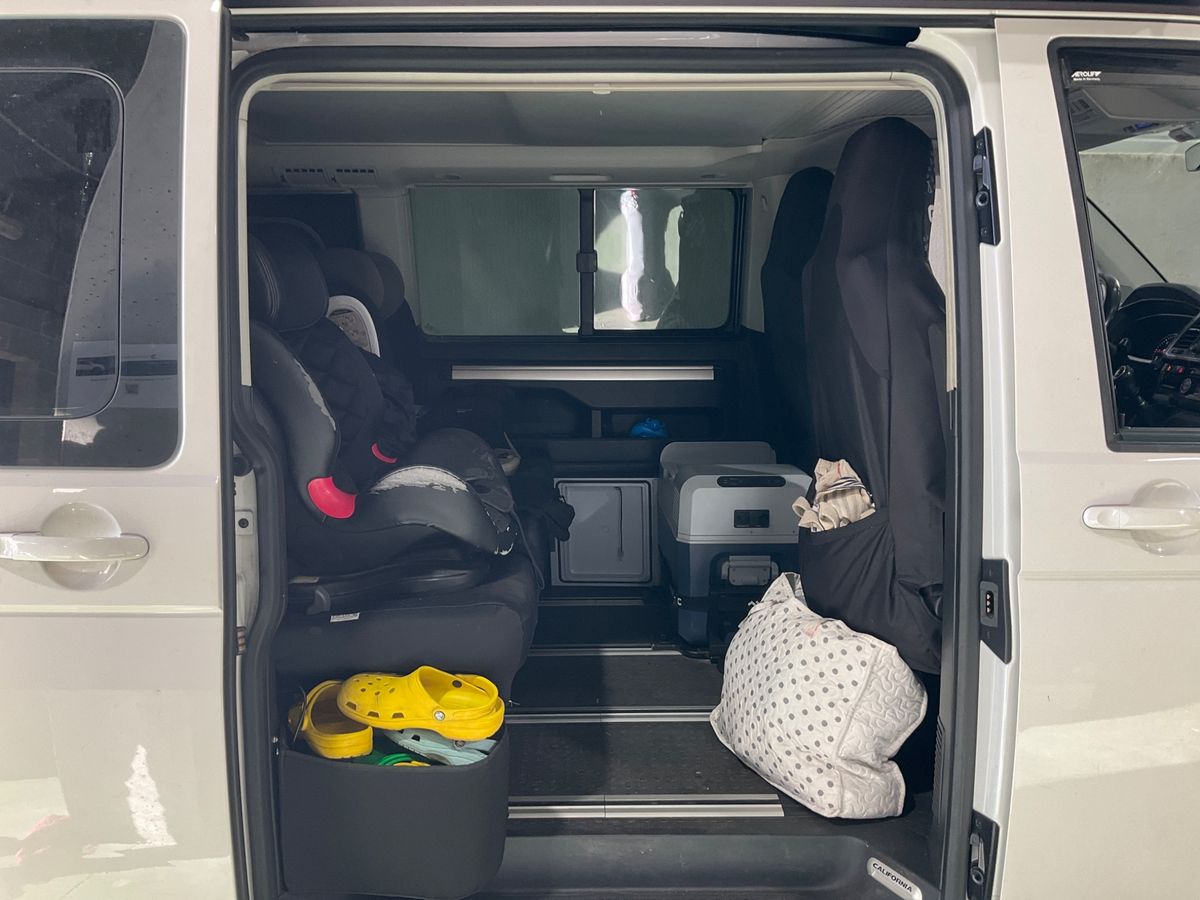 Interior trasero