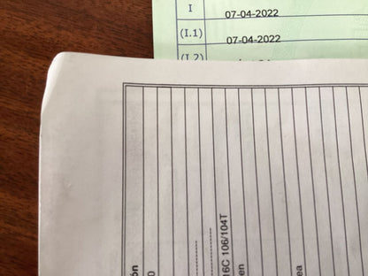 1º matriculación