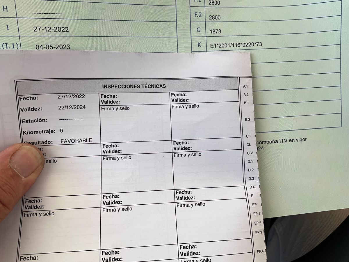 1º matriculación