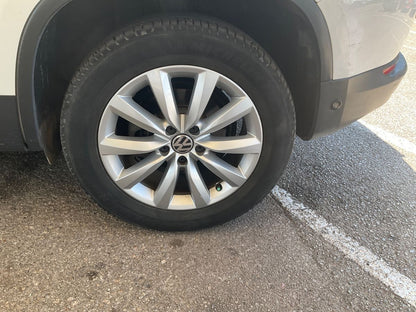 Rear left tire