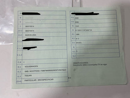 1º matriculación
