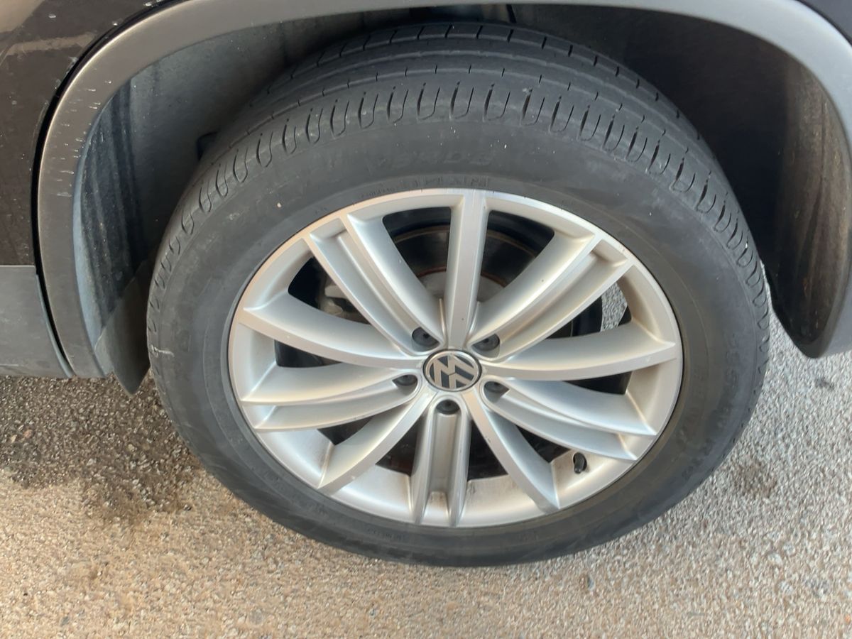 Rear left tire