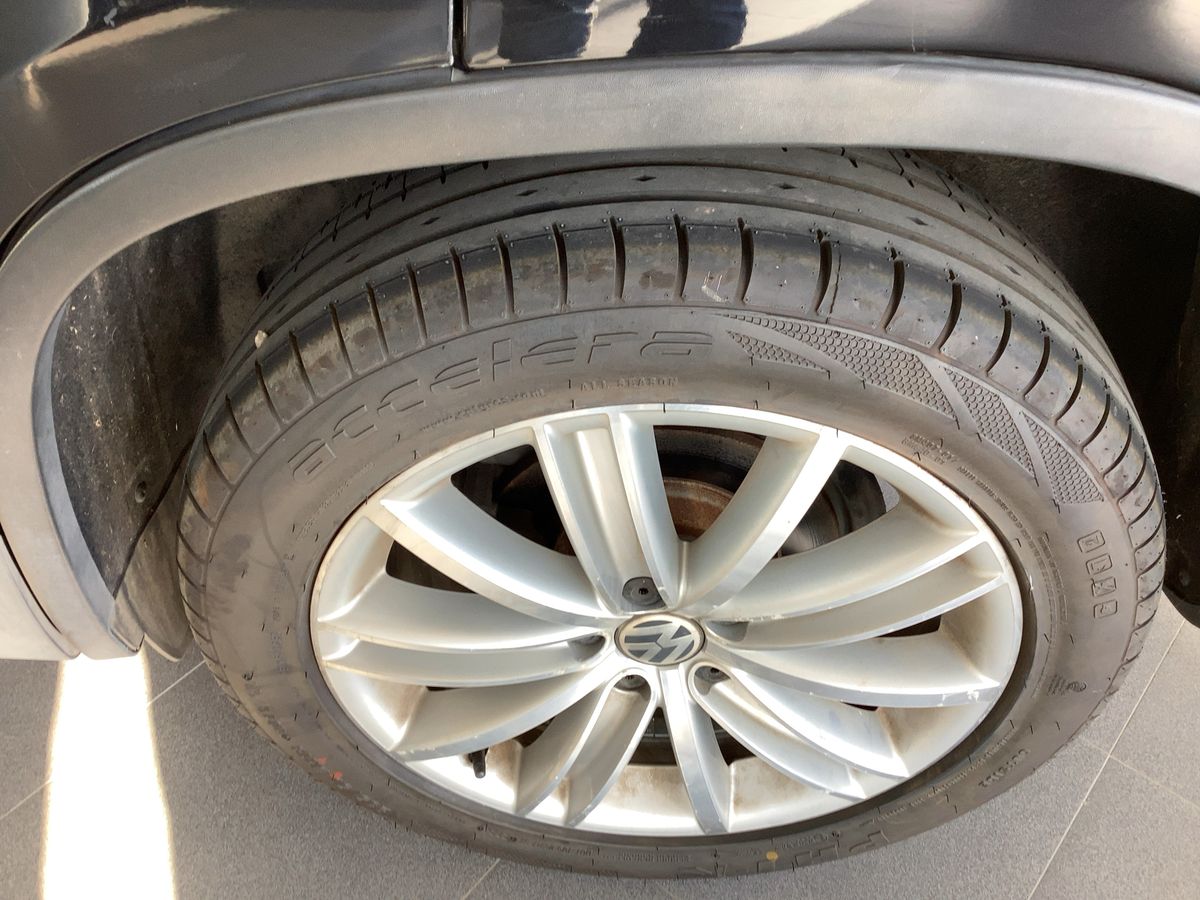 Rear left tire