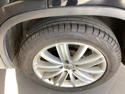 Rear left tire
