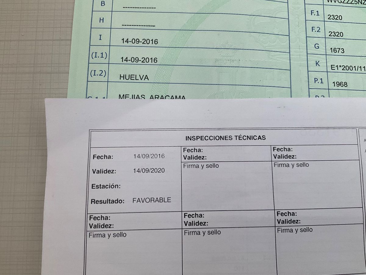 1º matriculación
