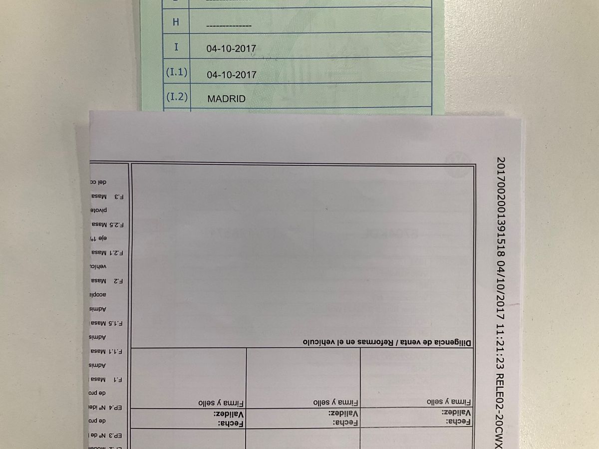1º matriculación