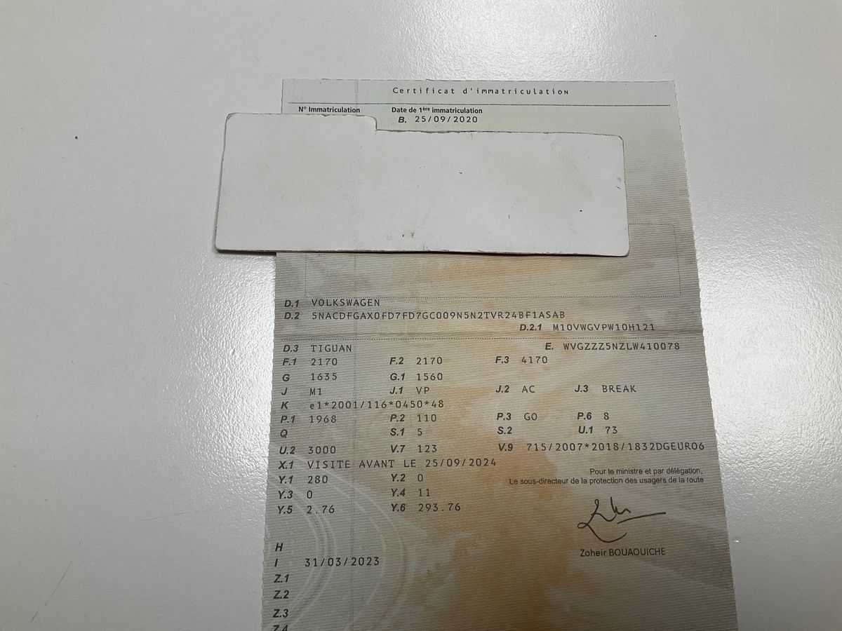 1º matriculación