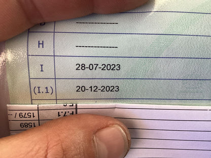 1º matriculación
