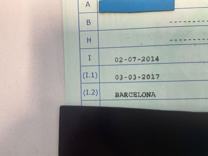 1º matriculación