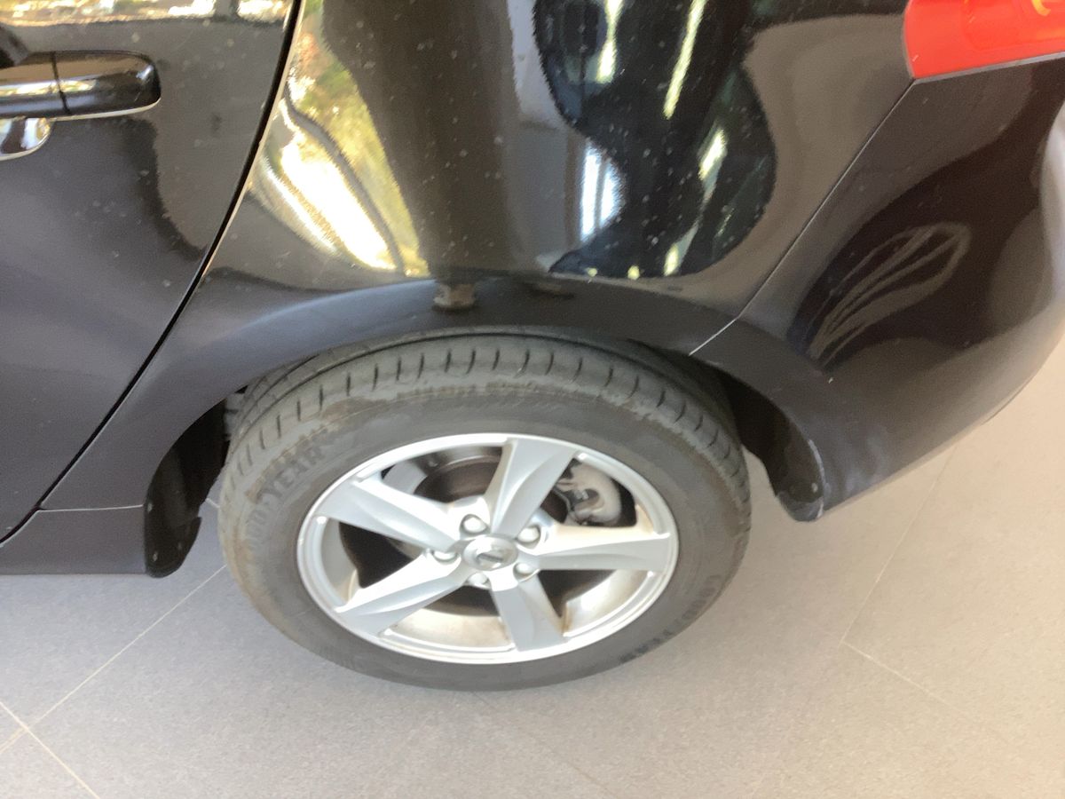Rear left tire