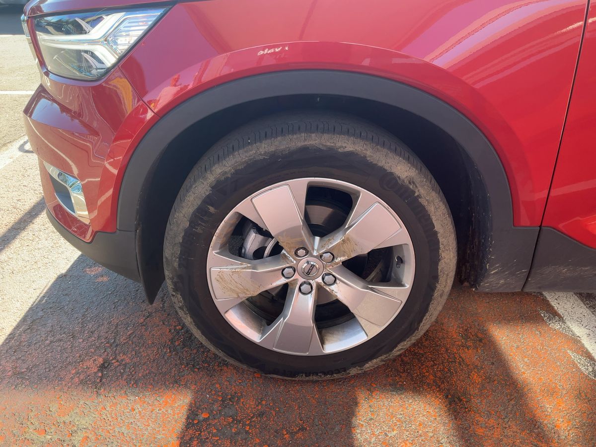Front left tire