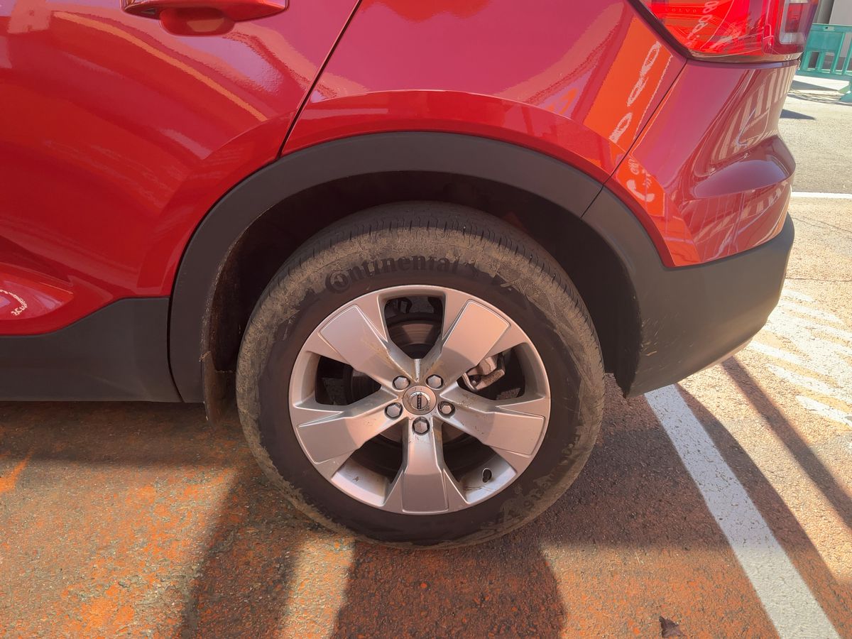 Rear left tire