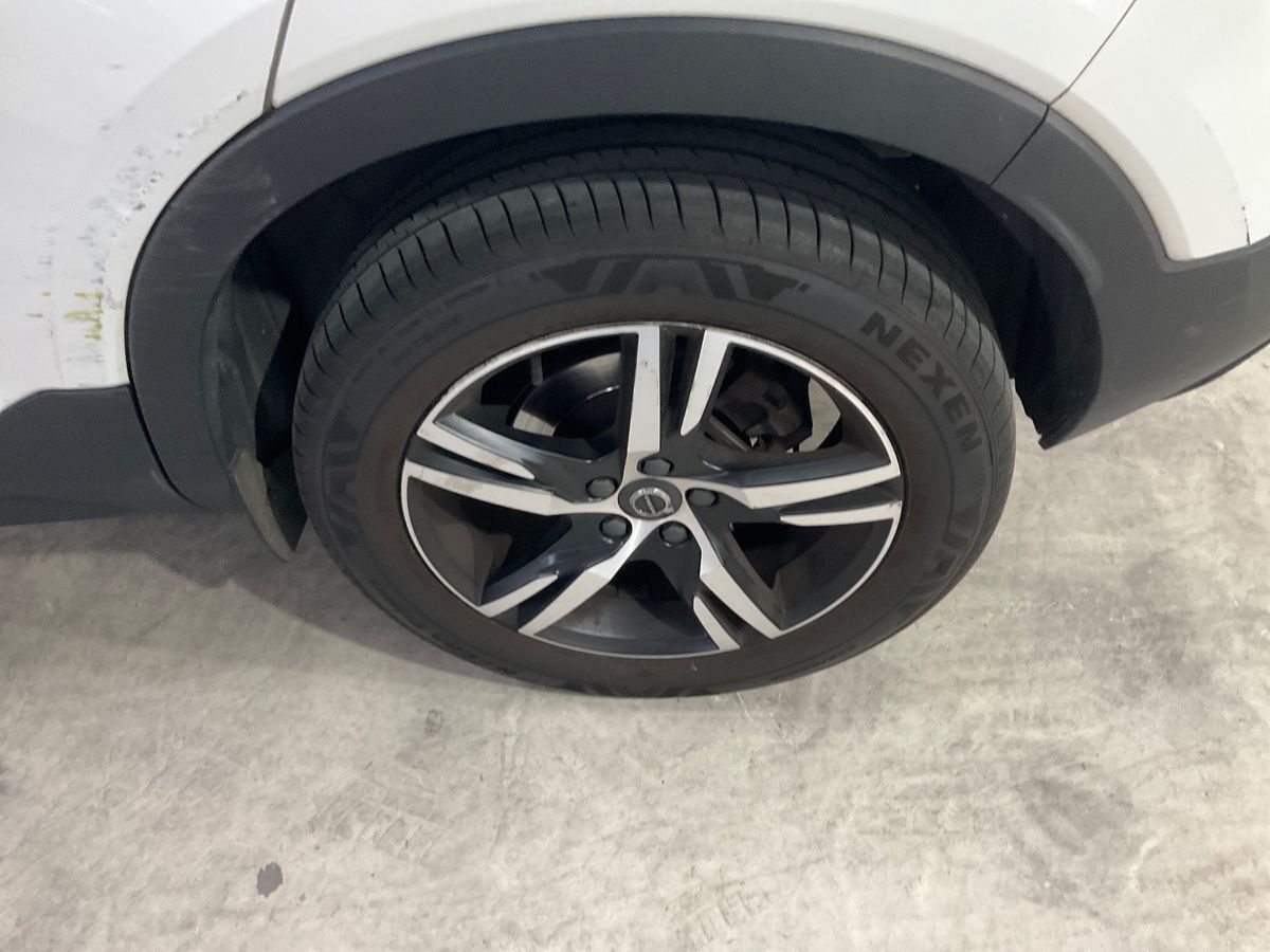 Rear left tire