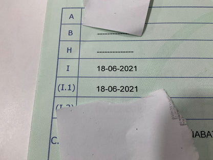 1º matriculación