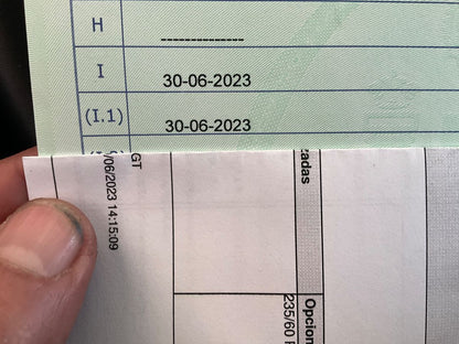 1º matriculación