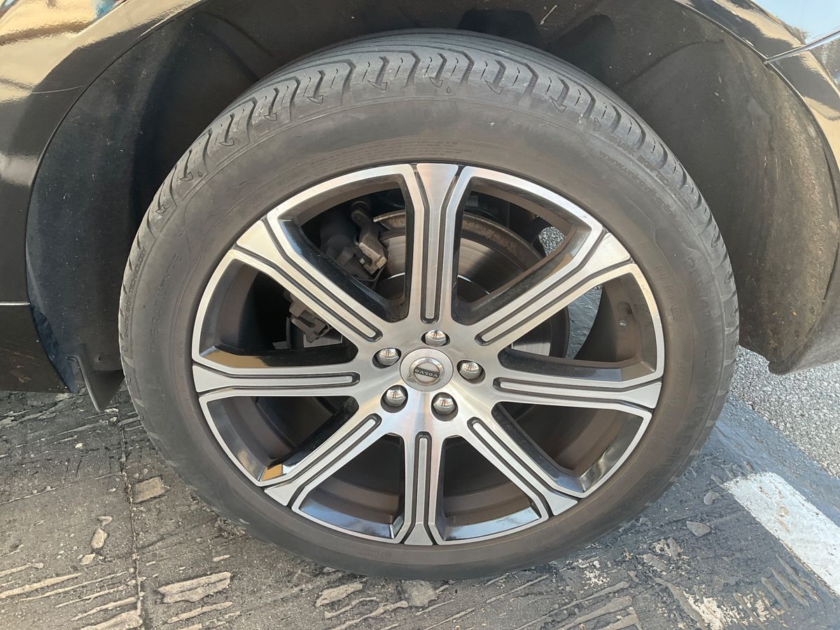 Rear left tire