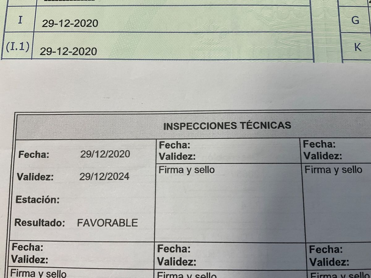 1º matriculación