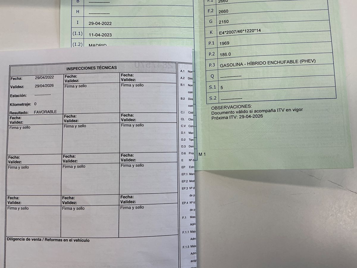 1º matriculación